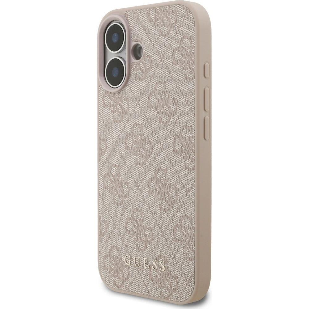 Handyhülle für iPhone 17, Guess Hardcase 4G Classic, Rosa