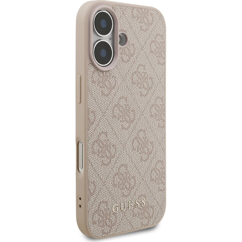 Handyhülle für iPhone 17, Guess Hardcase 4G Classic, Rosa