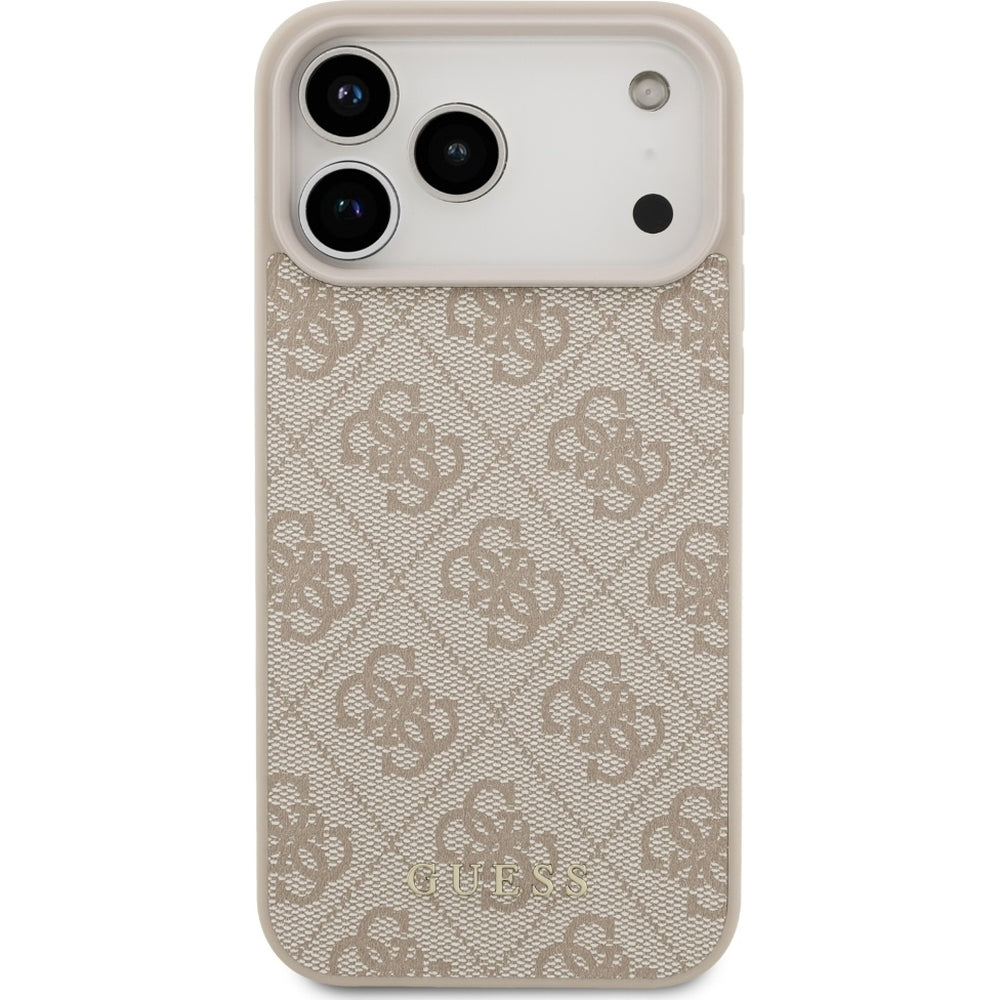 Handyhülle für iPhone 17 Pro Max, Guess Hardcase 4G Classic, Rosa
