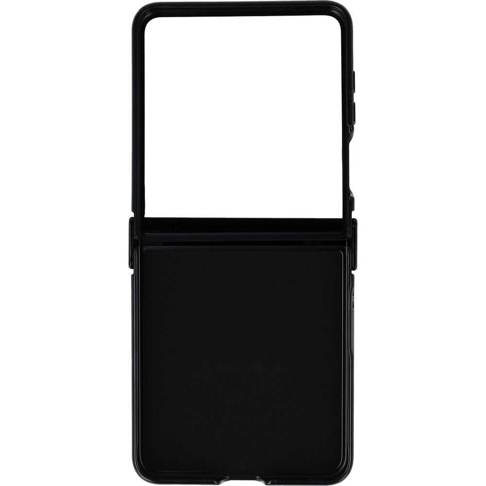 Handyhülle für Galaxy Z Flip7, Guess Hardcase 4G Ring Classic Logo mit MagSafe, Schwarz