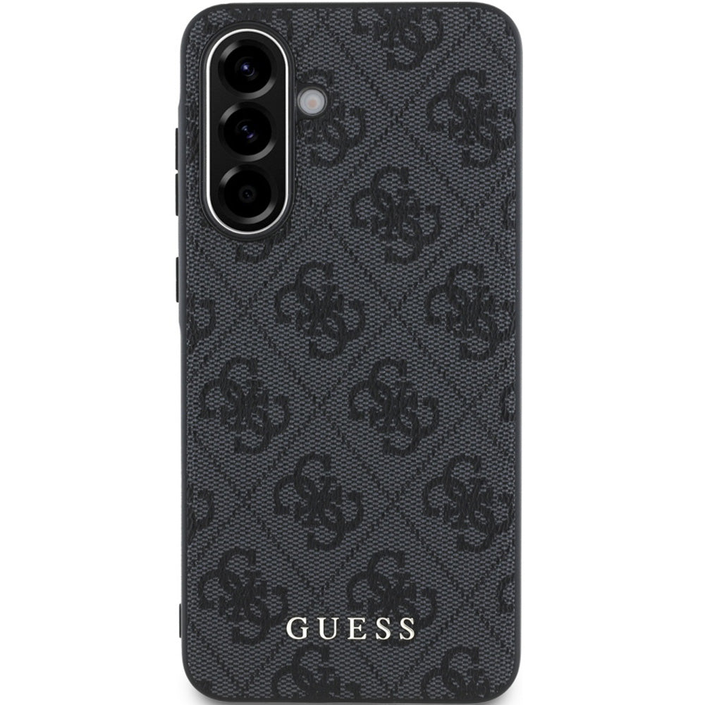 Handyhülle für Galaxy A56 5G, Guess Hardcase 4G Metal Gold Logo, Schwarz
