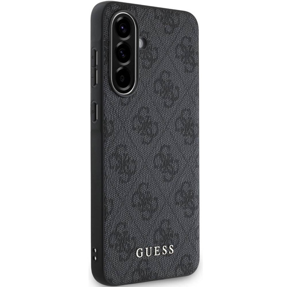 Handyhülle für Galaxy A56 5G, Guess Hardcase 4G Metal Gold Logo, Schwarz