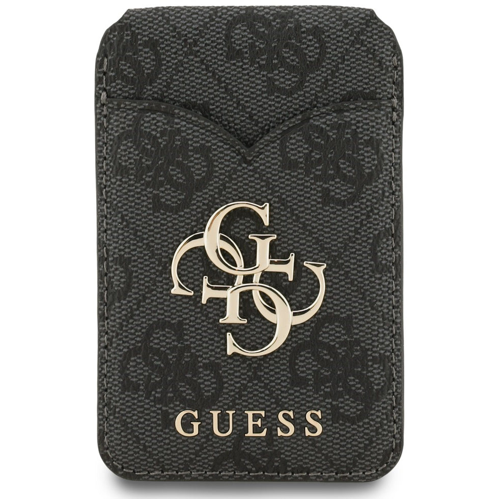 Kartenetui mit Spiegel Guess Stand and Mirror MagSafe, Schwarz