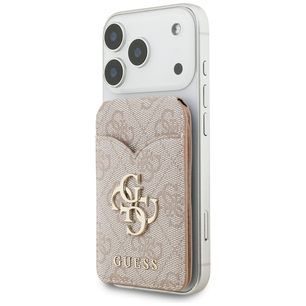 Kartenetui mit Spiegel Guess Stand and Mirror MagSafe, Rosa