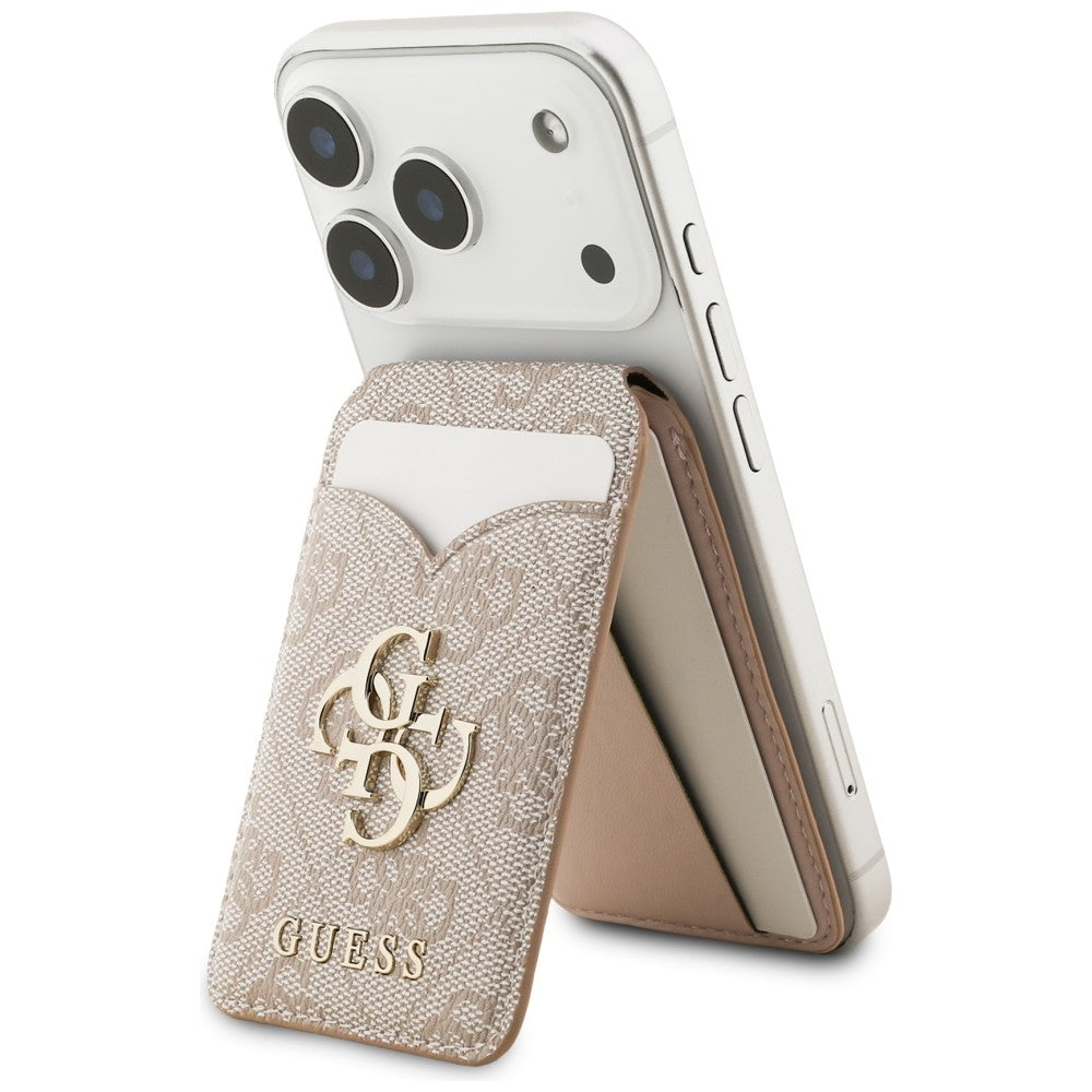 Kartenetui mit Spiegel Guess Stand and Mirror MagSafe, Rosa