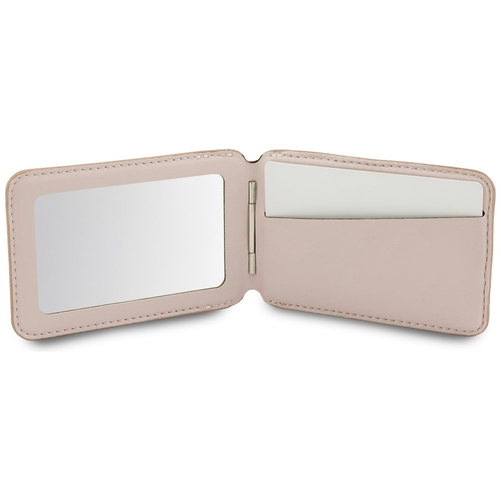 Kartenetui mit Spiegel Guess Stand and Mirror MagSafe, Rosa