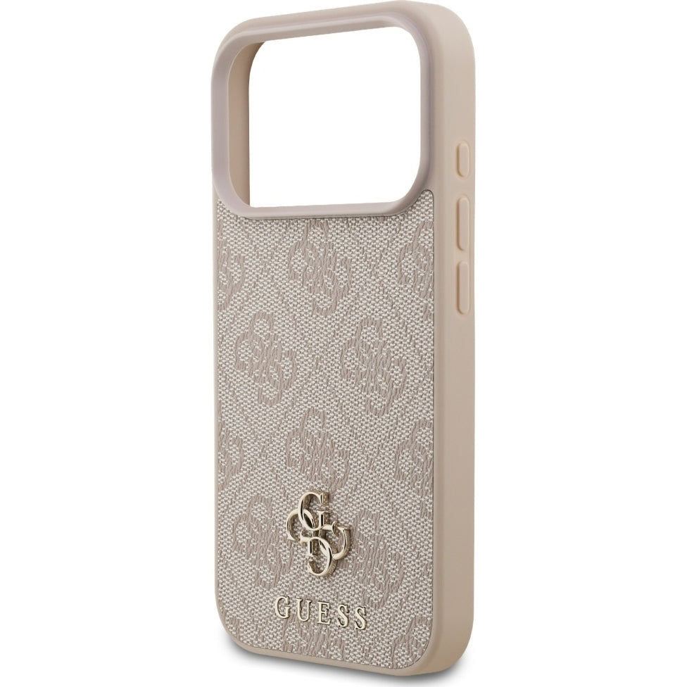 Handyhülle für iPhone 17 Pro Max, Guess Hardcase 4G Small 4G and Classic mit MagSafe, Rosa