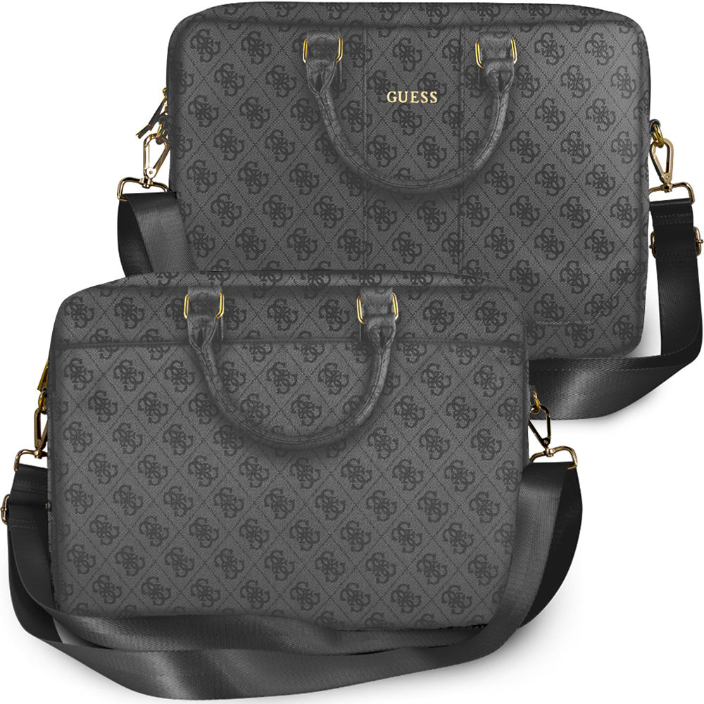 Tasche für Laptops 15'', Guess 4G Uptown, Grau