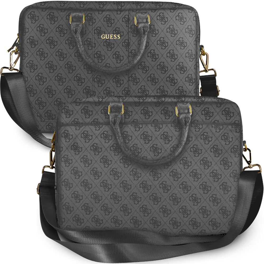 Tasche für Laptops 15'', Guess 4G Uptown, Grau