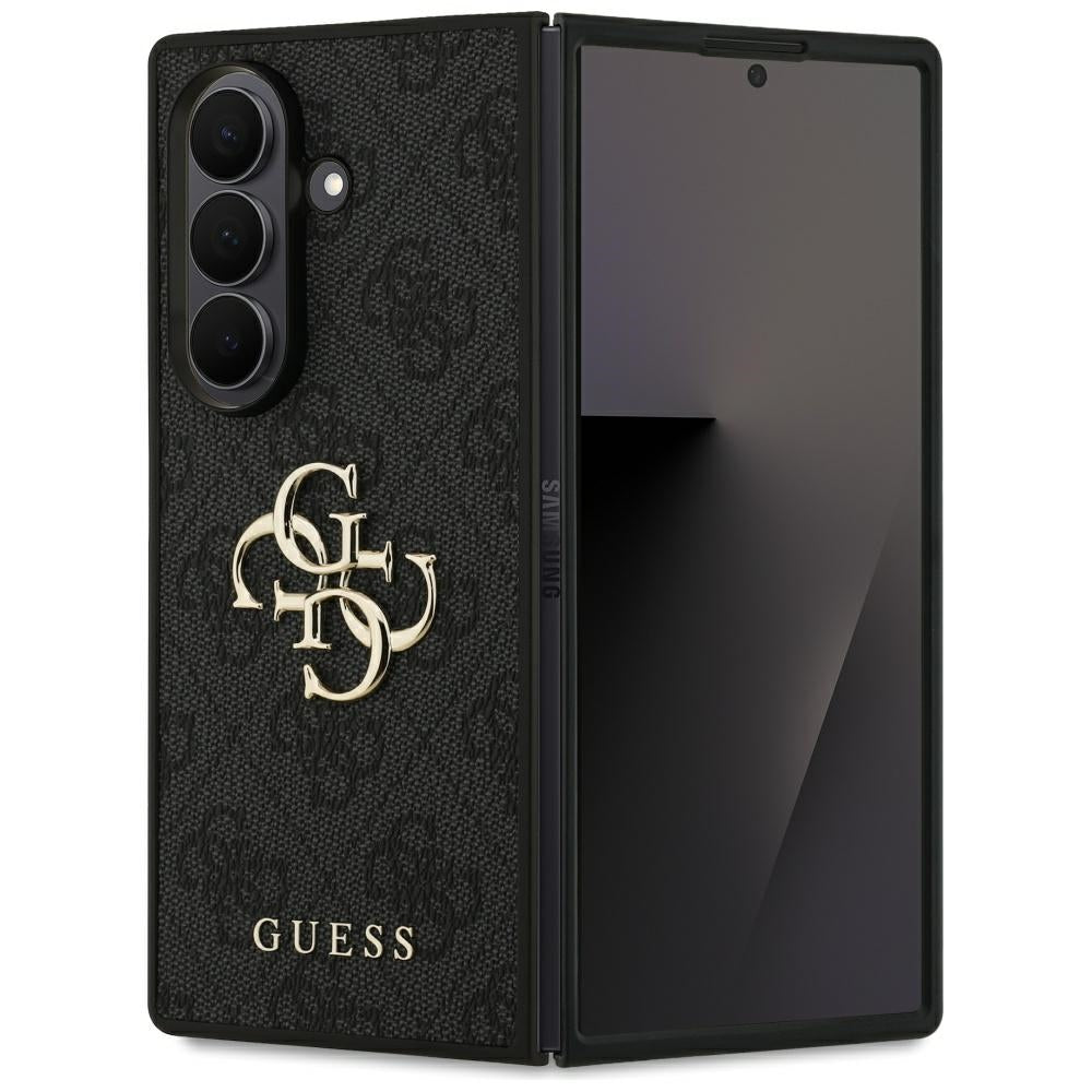 Handyhülle für Galaxy Z Fold7, Guess Hardcase 4G Big Metal Logo, Schwarz