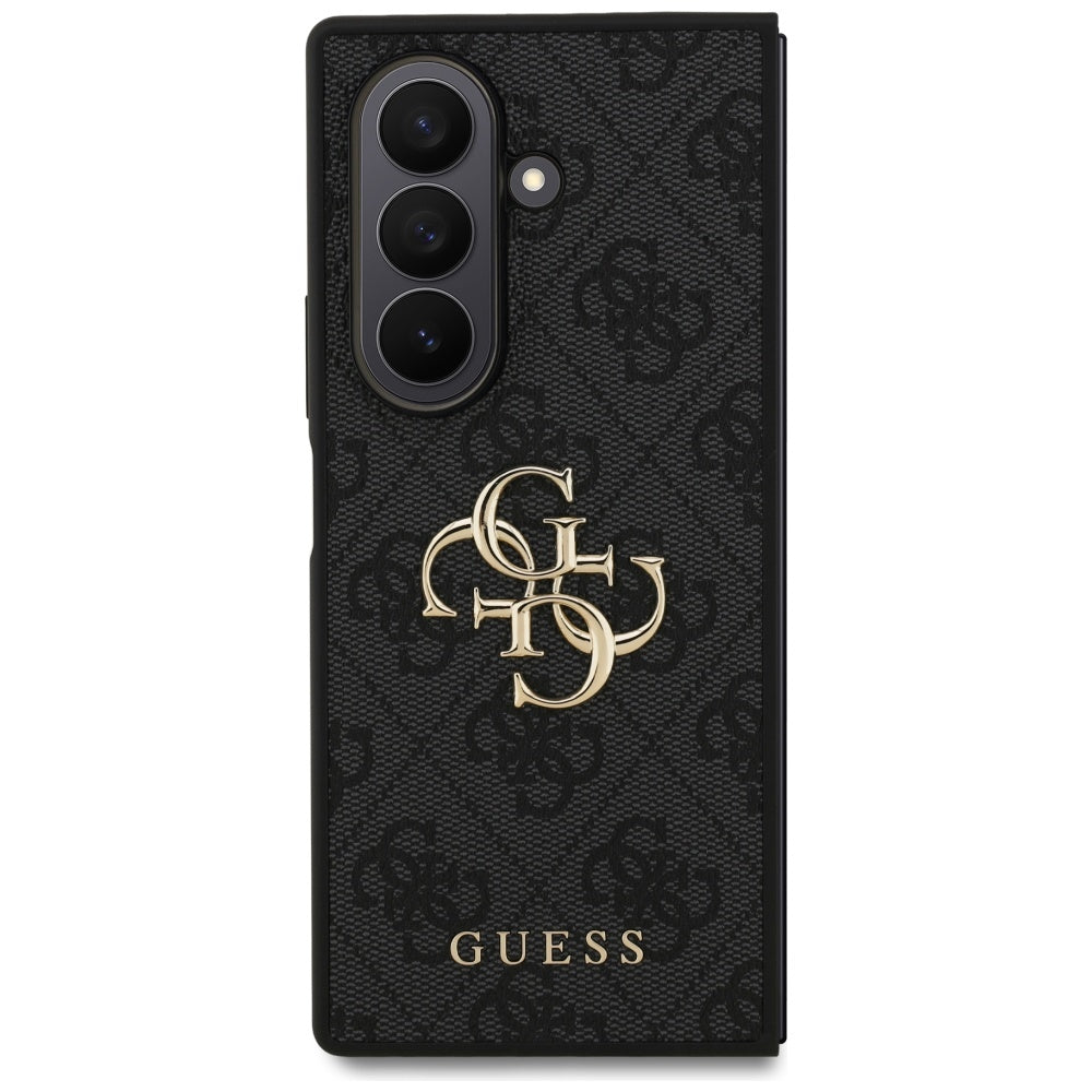 Handyhülle für Galaxy Z Fold7, Guess Hardcase 4G Big Metal Logo, Schwarz