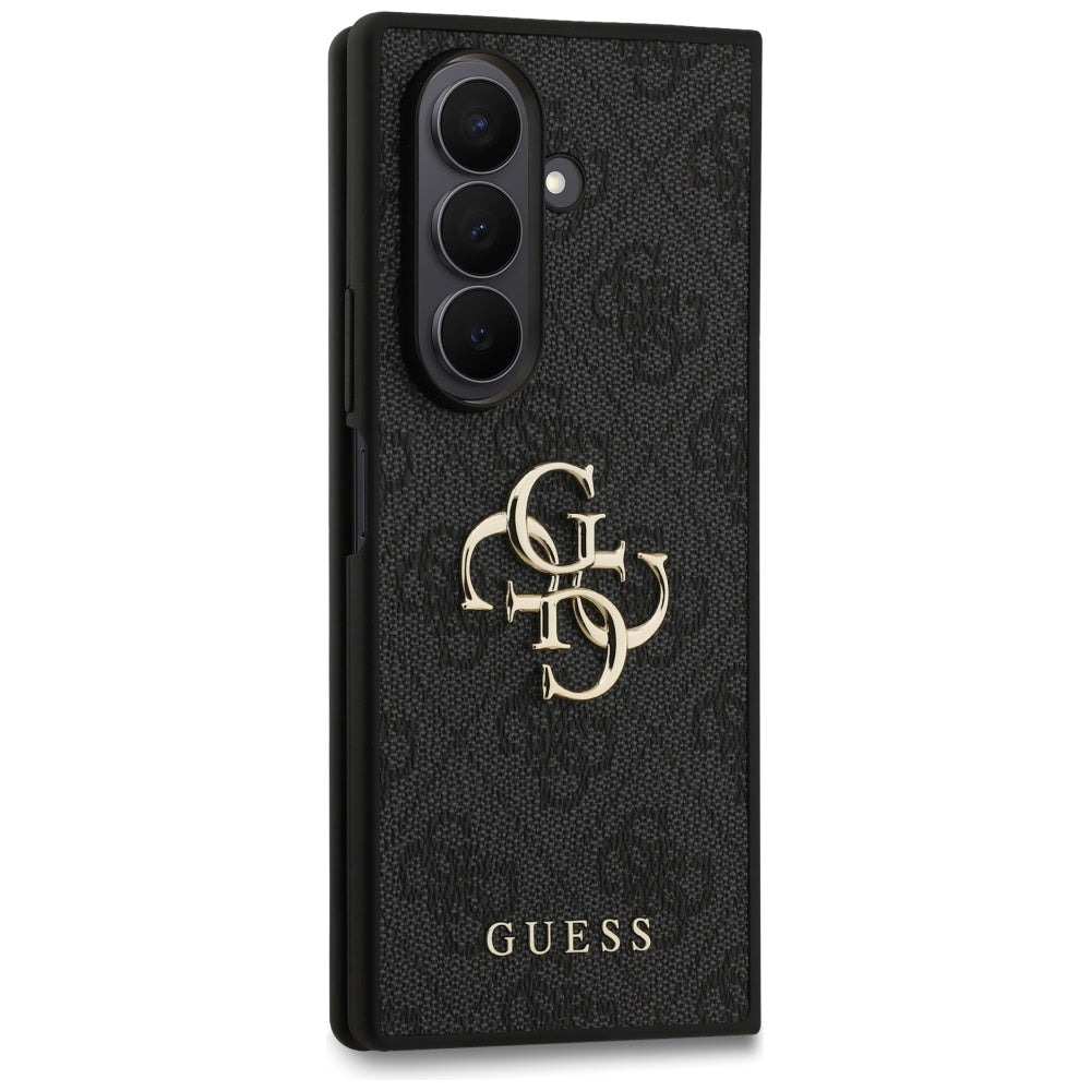 Handyhülle für Galaxy Z Fold7, Guess Hardcase 4G Big Metal Logo, Schwarz