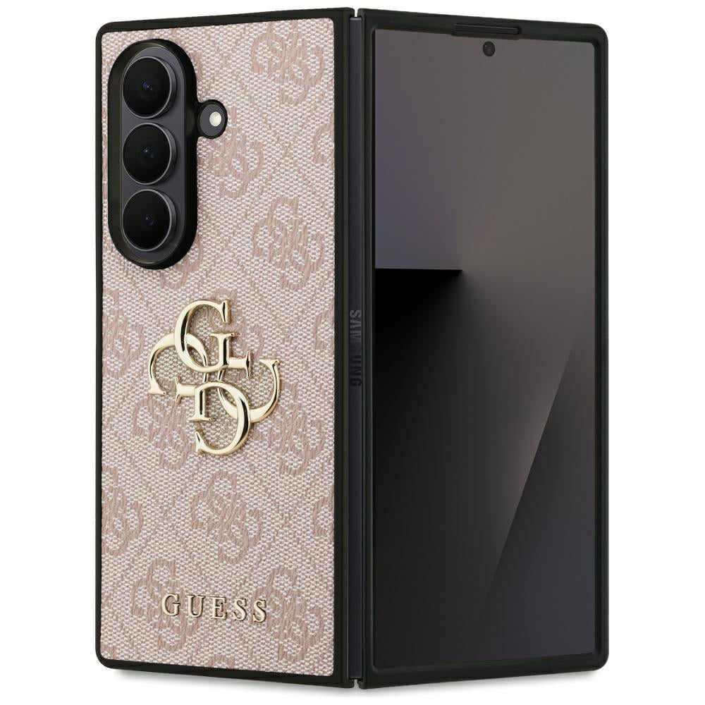 Handyhülle für Galaxy Z Fold7, Guess Hardcase 4G Big Metal Logo, Rosa