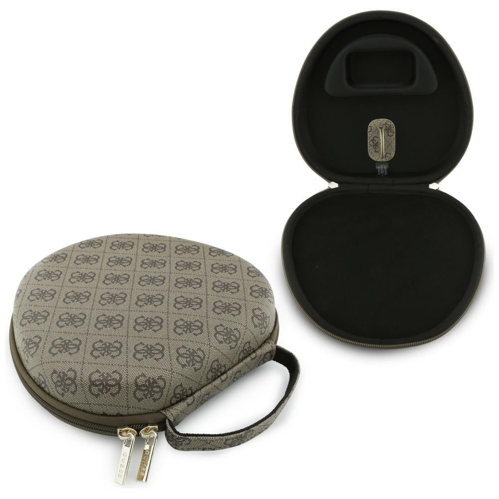 Universelles Etui für Over-Ear-Kopfhörer Guess Carry Box, Braun