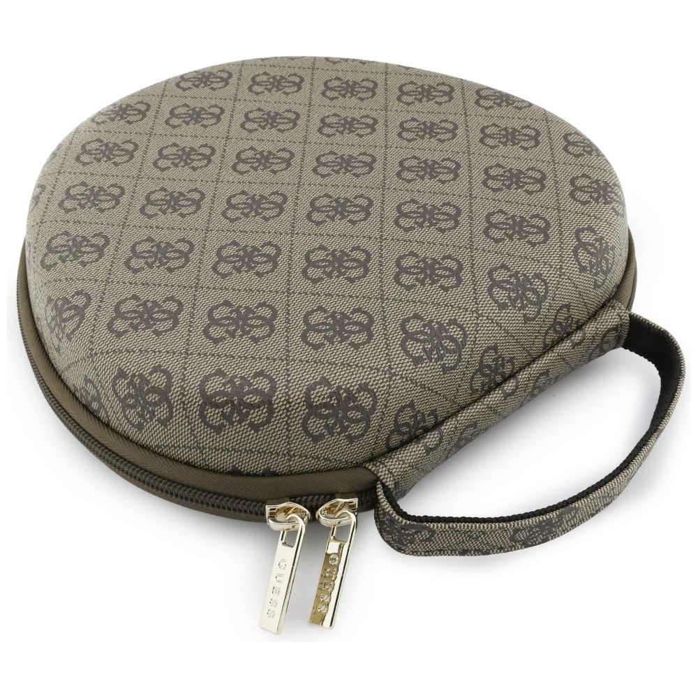 Universelles Etui für Over-Ear-Kopfhörer Guess Carry Box, Braun