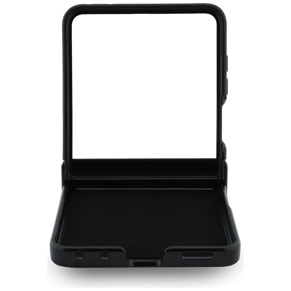 Handyhülle Guess Magnetic Ring Stand Classic für Galaxy Z Flip8 mit MagSafe, Beige