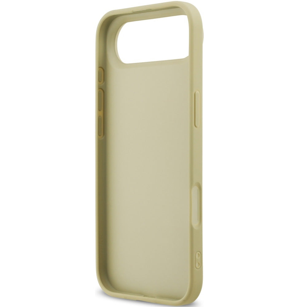 Handyhülle für iPhone Air, Guess Fixed Glitter Big 4G, Gold-Glitter