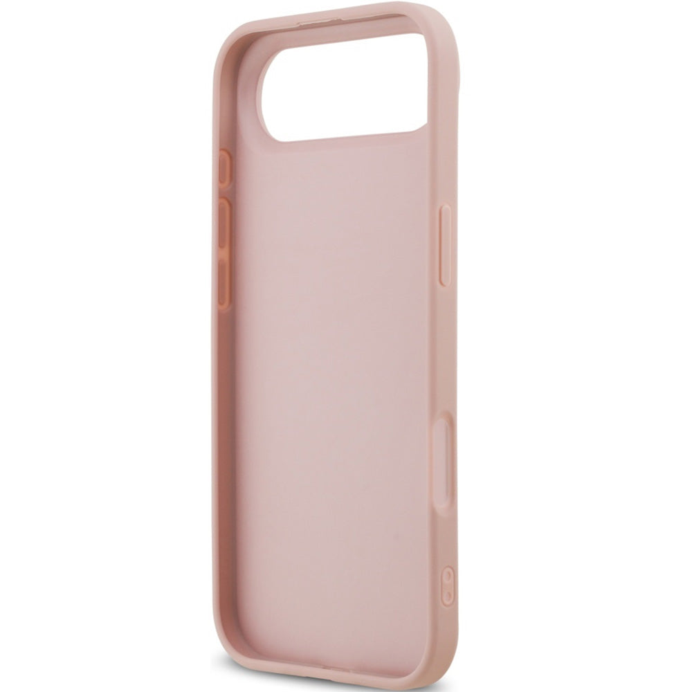 Handyhülle für iPhone Air, Guess Fixed Glitter Big 4G, Rosa-Glitter