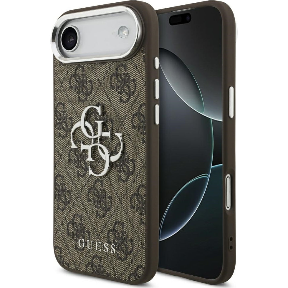 Handyhülle für iPhone Air, Guess Hardcase 4G Big 4G Classic Logo, Braun