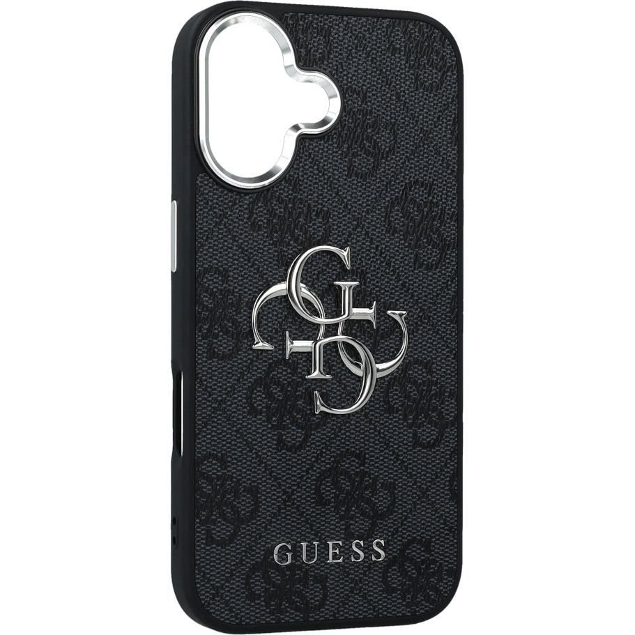 Handyhülle für iPhone 17, Guess Hardcase 4G Big 4G Classic Logo, Schwarz