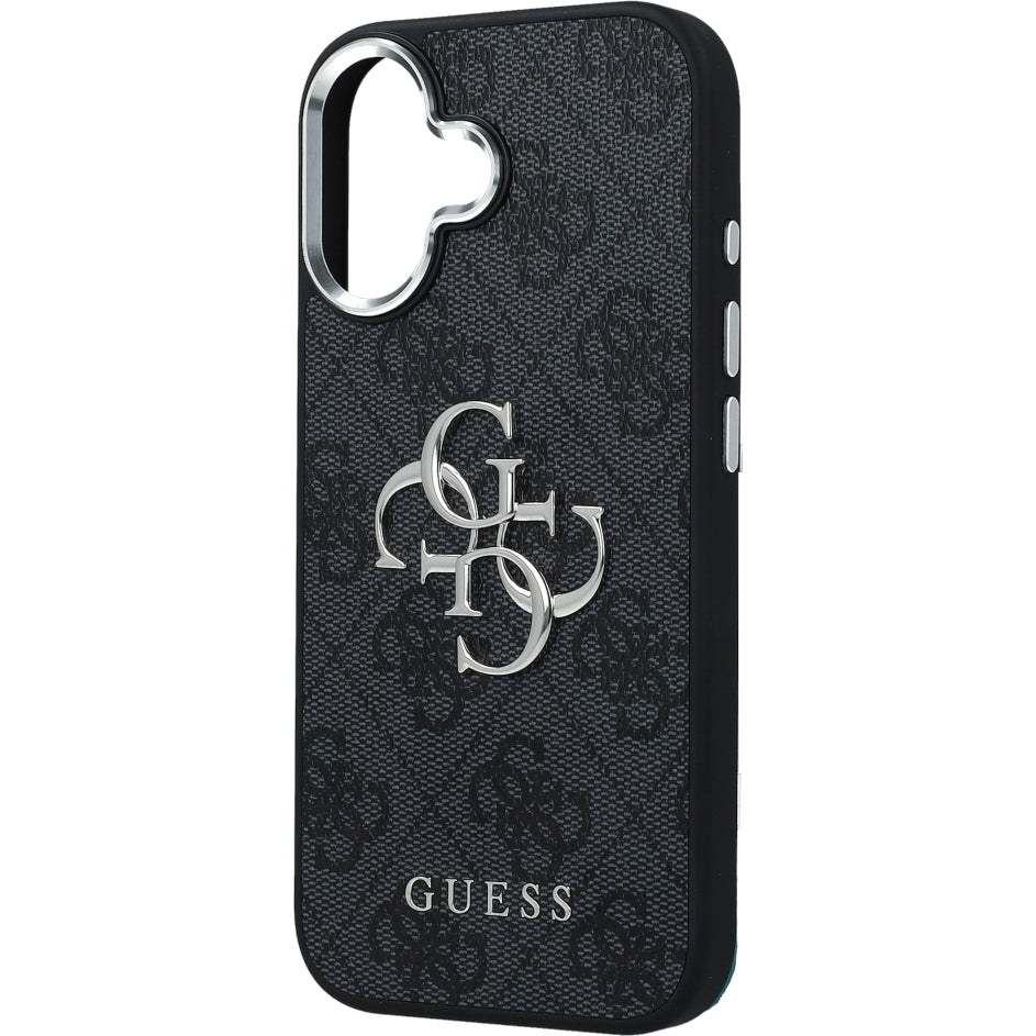 Handyhülle für iPhone 17, Guess Hardcase 4G Big 4G Classic Logo, Schwarz