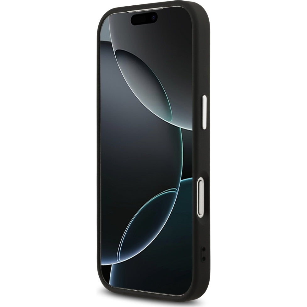 Handyhülle für iPhone 17 Pro, Guess Hardcase 4G Big 4G Classic Logo, Schwarz