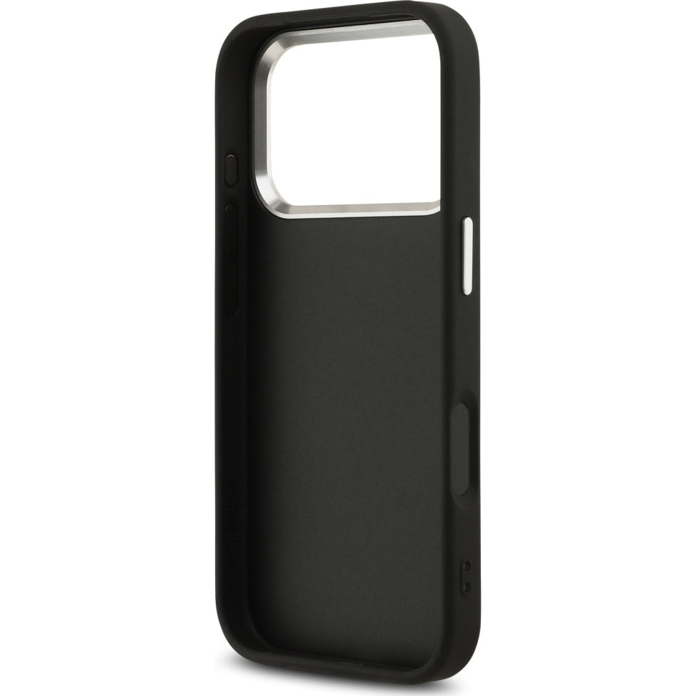 Handyhülle für iPhone 17 Pro, Guess Hardcase 4G Big 4G Classic Logo, Schwarz