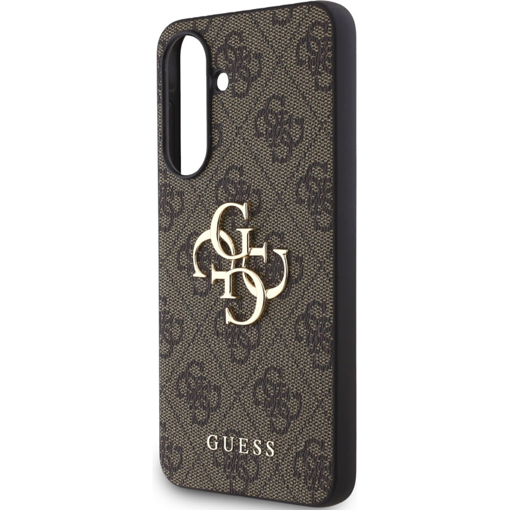 Handyhülle für Galaxy A56 5G, Guess Hardcase 4G Big Metal Logo, Braun