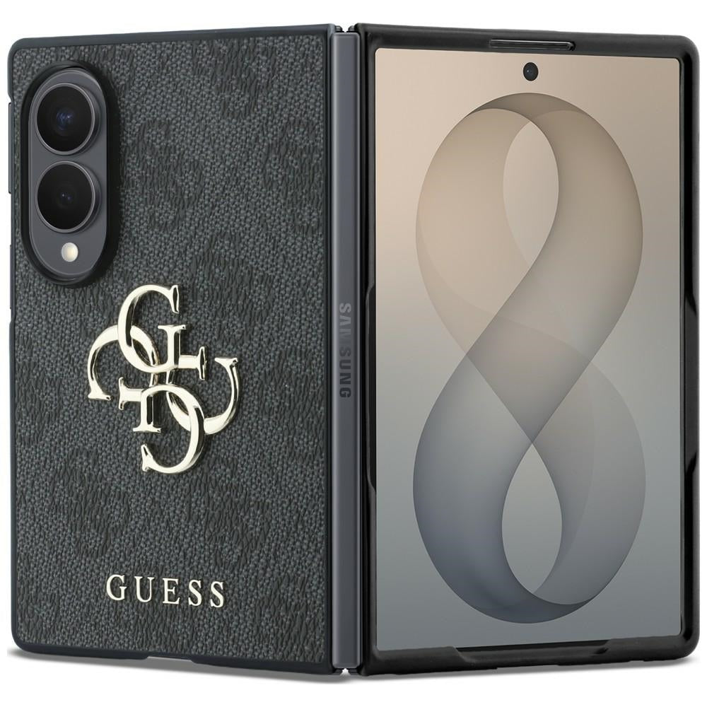 Handyhülle Guess Hardcase 4G Big Metal Logo für Galaxy Z Fold8, Schwarz