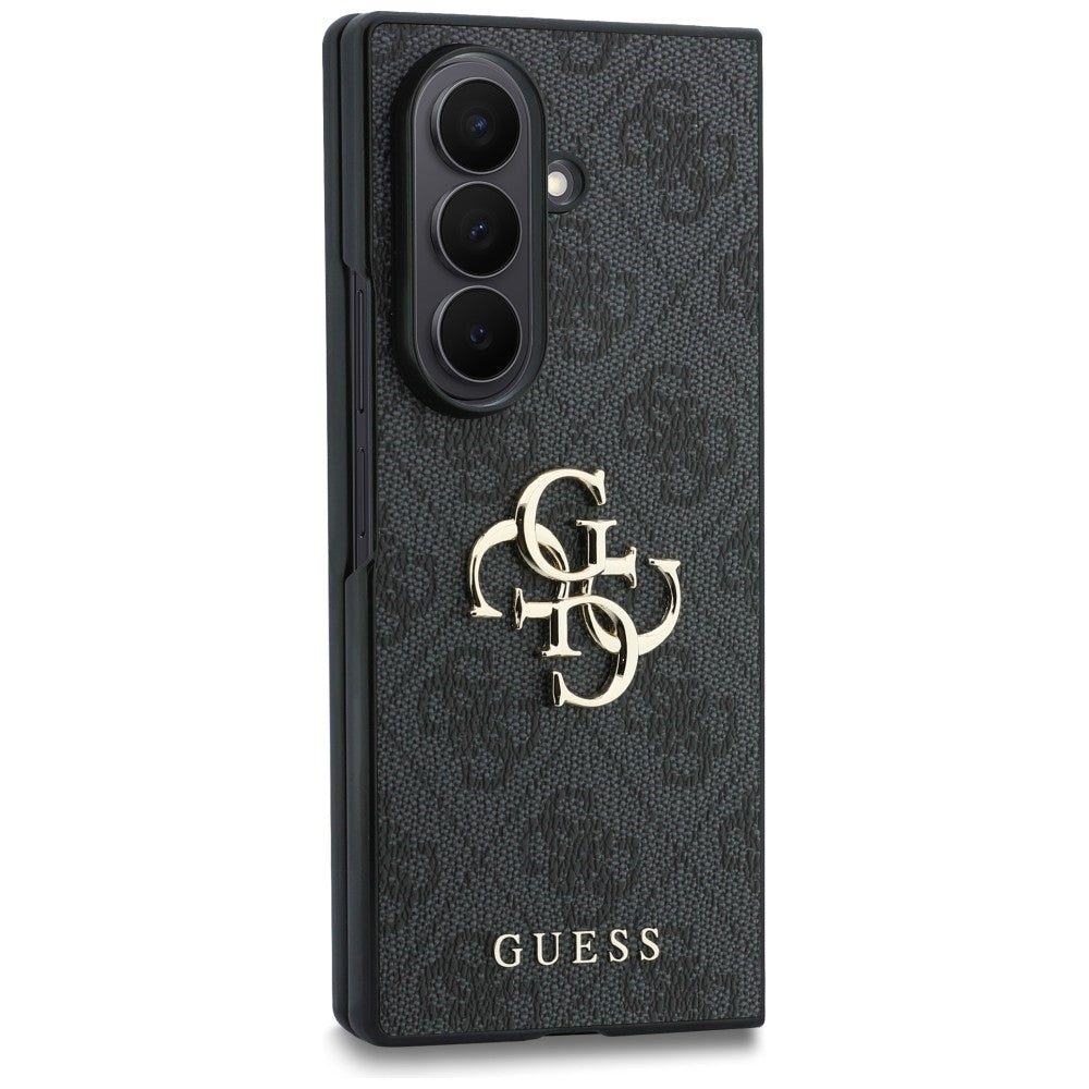 Handyhülle Guess Hardcase 4G Big Metal Logo für Galaxy Z Fold8 Ultra, Schwarz