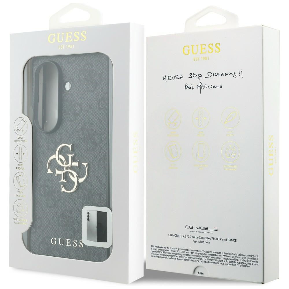 Handyhülle Guess Hardcase 4G Big Metal Logo für Galaxy Z Fold8 Ultra, Schwarz