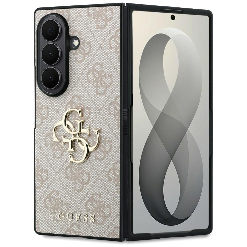 Handyhülle Guess Hardcase 4G Big Metal Logo für Galaxy Z Fold8 Ultra, Rosa