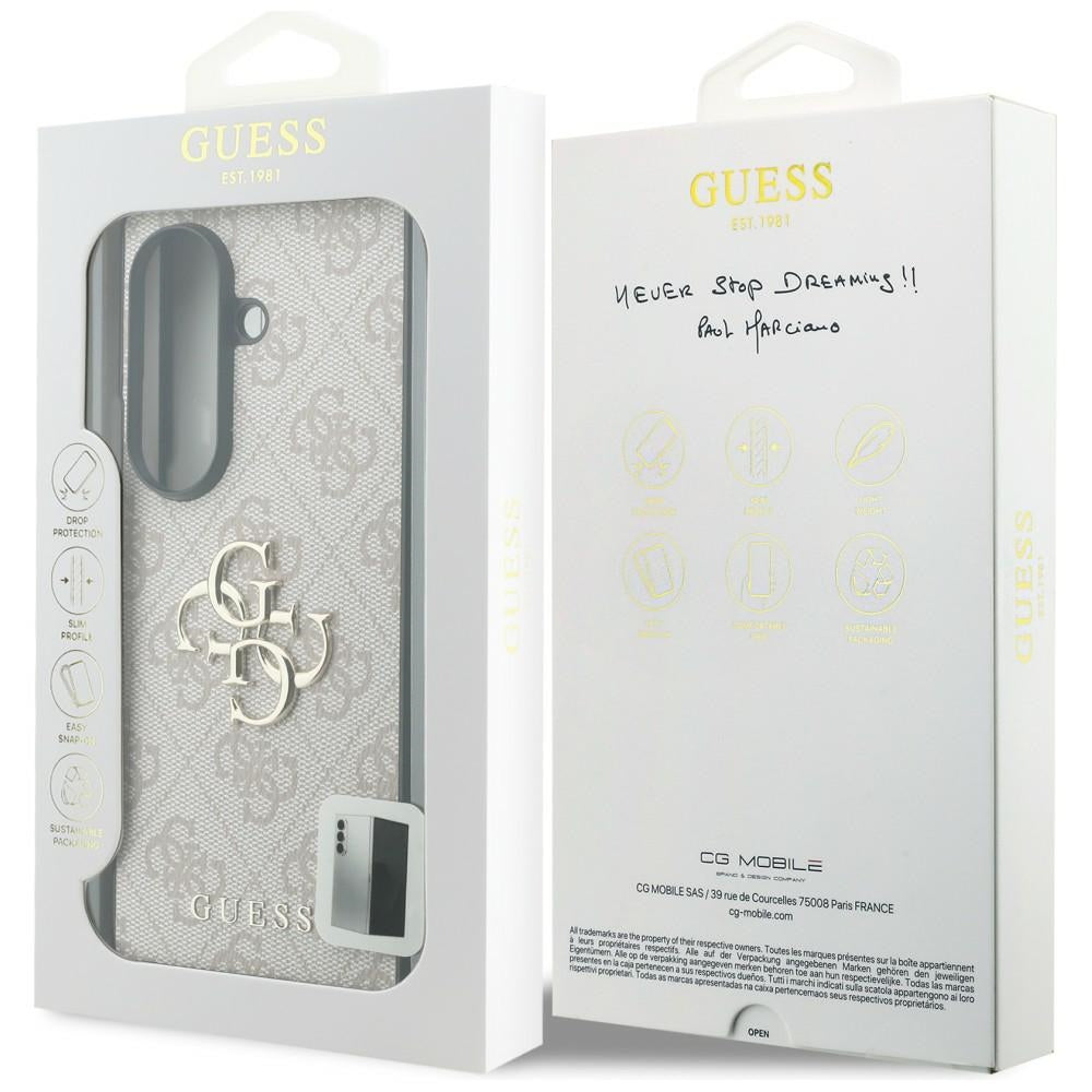 Handyhülle Guess Hardcase 4G Big Metal Logo für Galaxy Z Fold8 Ultra, Rosa