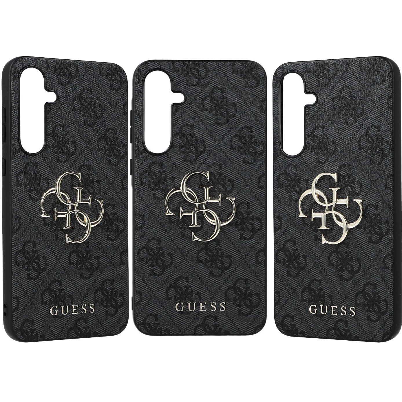 Schutzhülle für Galaxy A55, Guess HardCase 4G Big Metal Logo, Schwarz