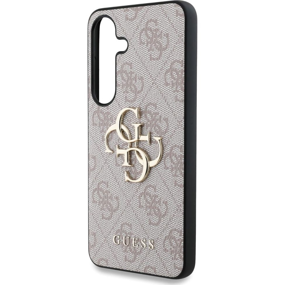 Handyhülle für Galaxy S25, Guess Hardcase 4G Big Metal Logo, Rosa
