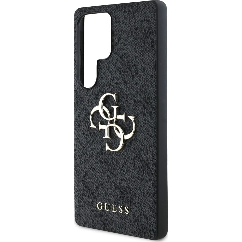 Handyhülle für Galaxy S25 Ultra, Guess Hardcase 4G Big Metal Logo, Schwarz