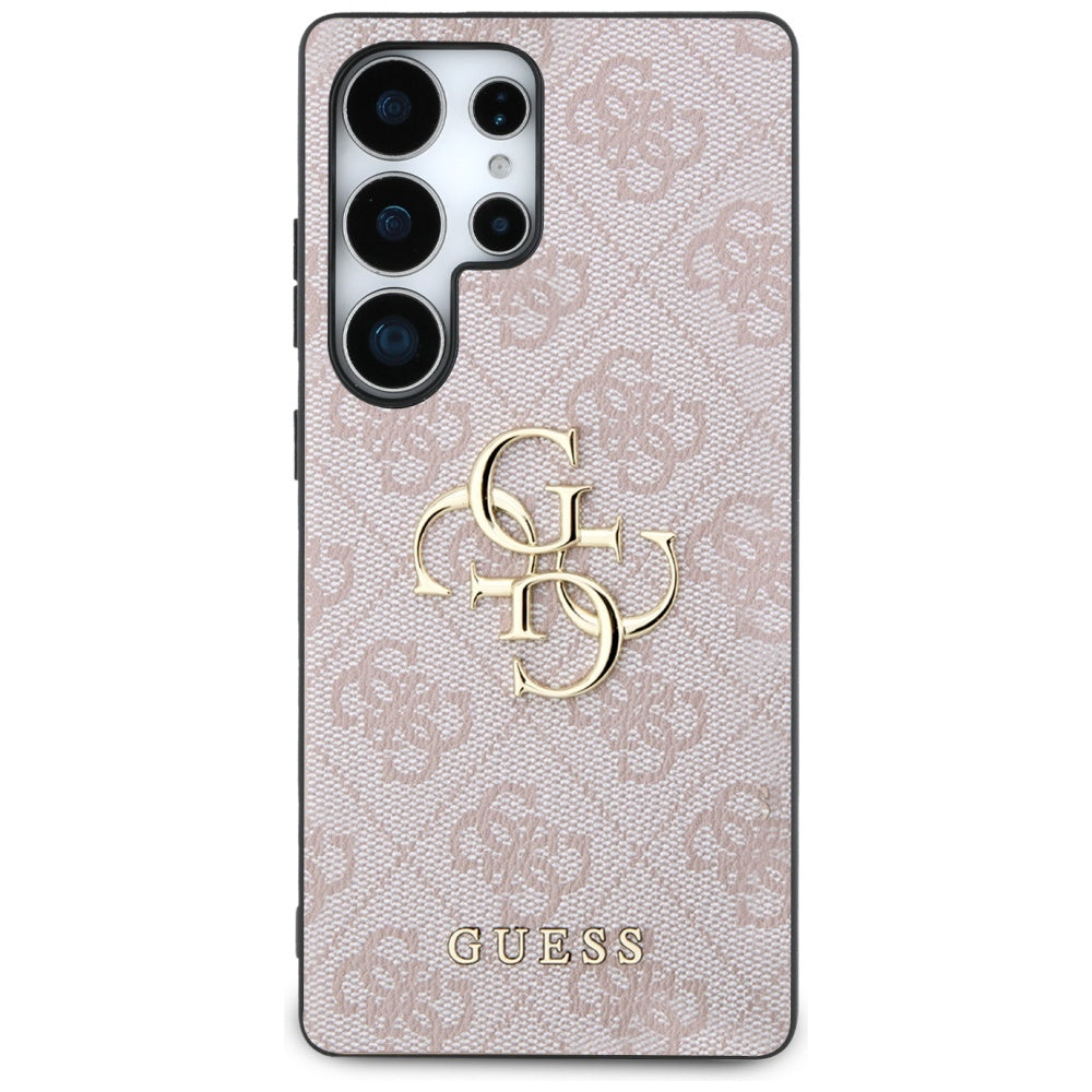 Handyhülle für Galaxy S25 Ultra, Guess Hardcase 4G Big Metal Logo, Rosa