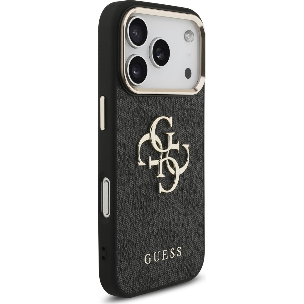 Handyhülle Guess 4G Classic Logo für iPhone 18 Pro / 17 Pro, Schwarz