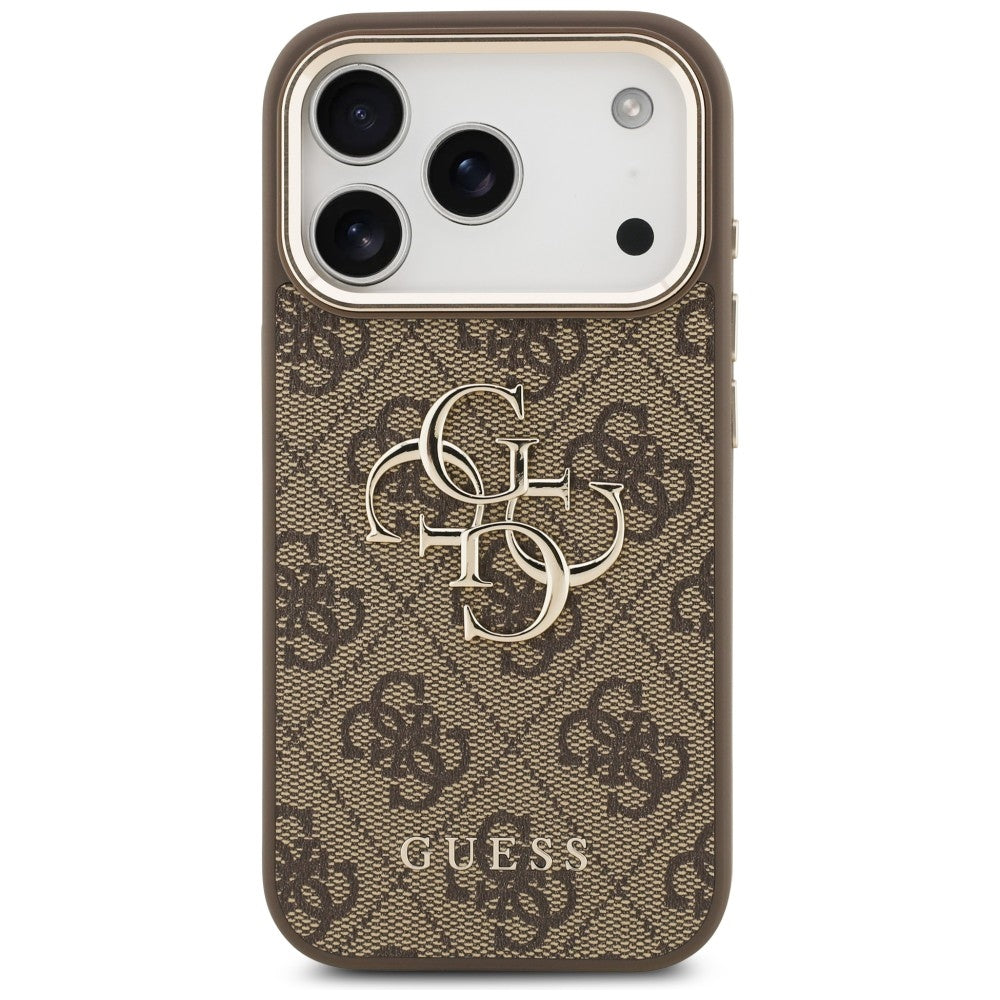 Handyhülle Guess 4G Classic Logo für iPhone 18 Pro / 17 Pro, Braun