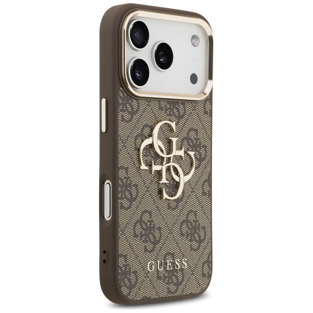Handyhülle Guess 4G Classic Logo für iPhone 18 Pro / 17 Pro, Braun