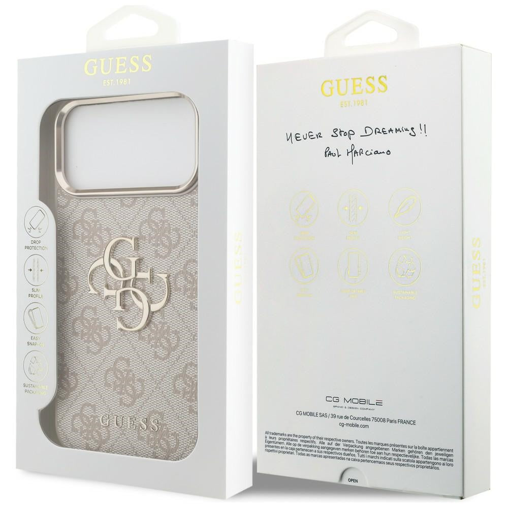 Handyhülle Guess 4G Classic Logo für iPhone 18 Pro Max / 17 Pro Max, Rosa
