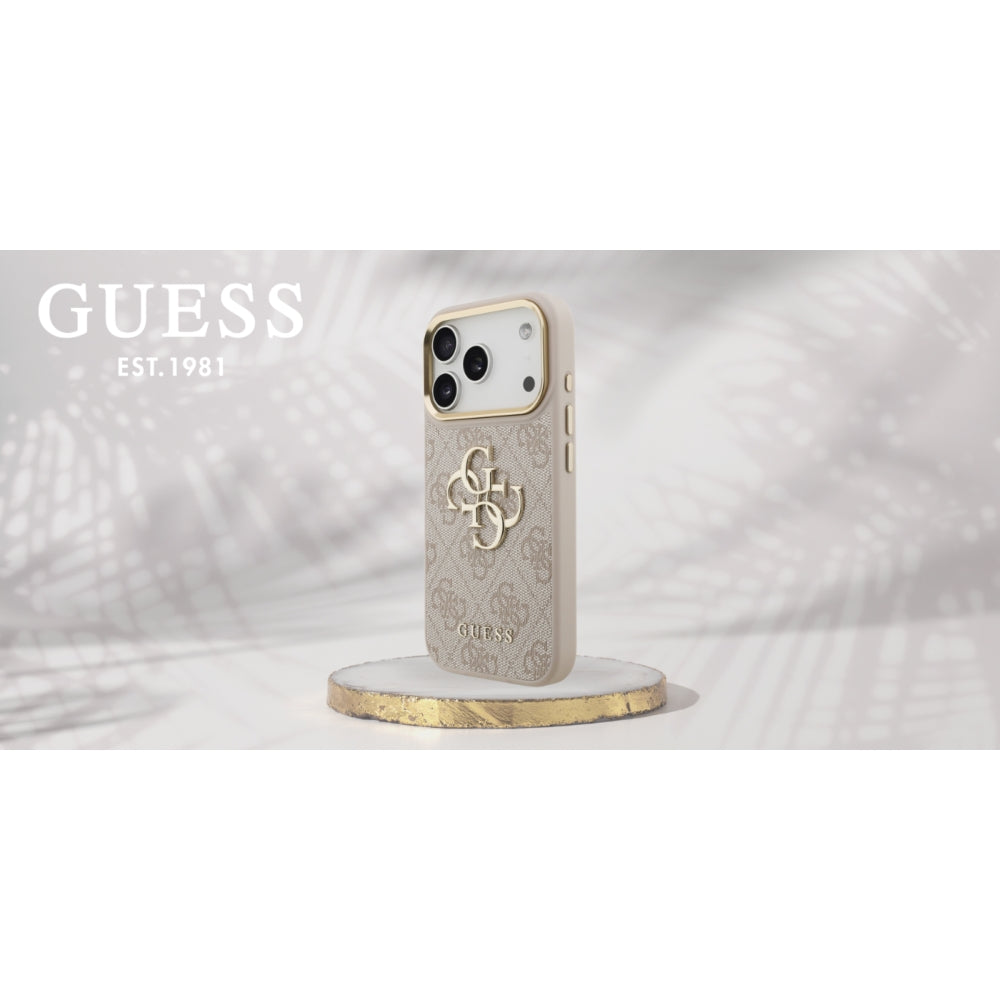Handyhülle Guess 4G Classic Logo für iPhone 18 Pro / 17 Pro, Rosa