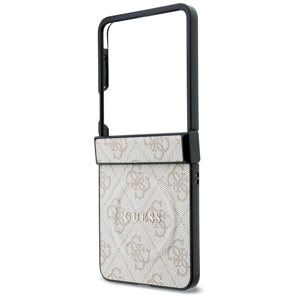 Handyhülle Guess Hardcase 4G Classic MagSafe für Galaxy Z Flip8 mit MagSafe, Rosa