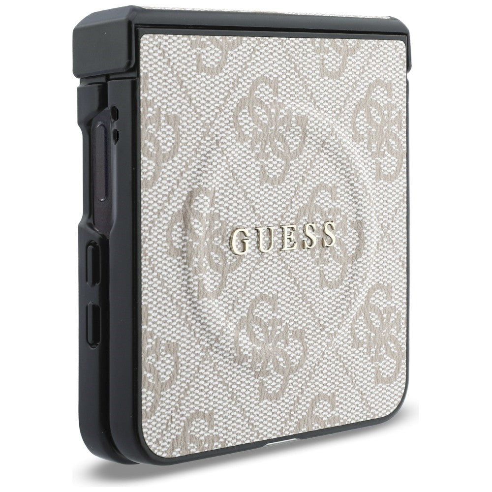 Handyhülle Guess Hardcase 4G Classic MagSafe für Galaxy Z Flip8 mit MagSafe, Rosa