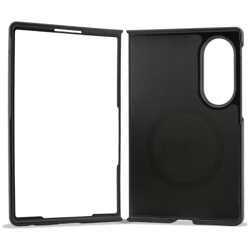 Handyhülle Guess Hardcase 4G Classic MagSafe für Galaxy Z Fold8 mit MagSafe, Schwarz