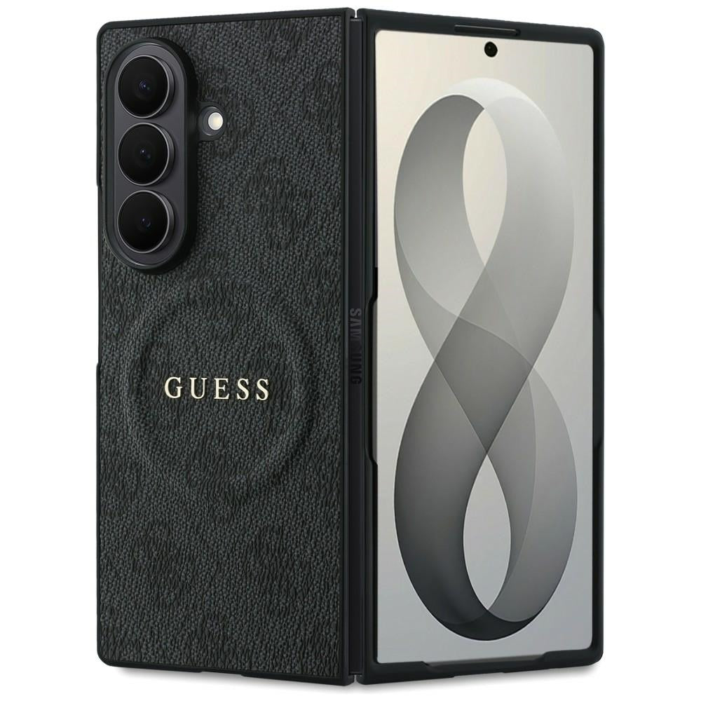 Handyhülle Guess Hardcase 4G Classic MagSafe für Galaxy Z Fold8 Ultra mit MagSafe, Schwarz