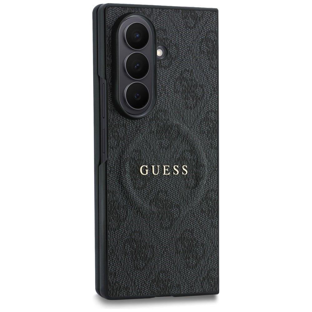 Handyhülle Guess Hardcase 4G Classic MagSafe für Galaxy Z Fold8 Ultra mit MagSafe, Schwarz