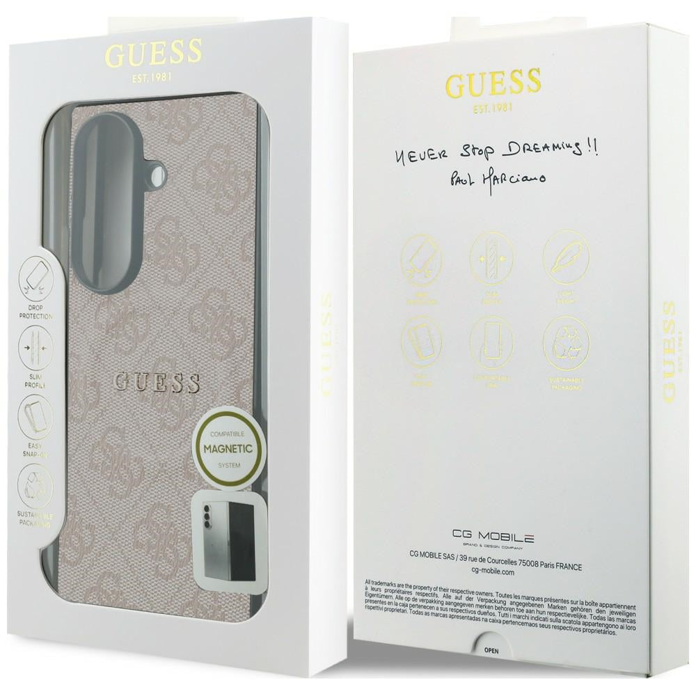 Handyhülle Guess Hardcase 4G Classic MagSafe für Galaxy Z Fold8 Ultra mit MagSafe, Rosa