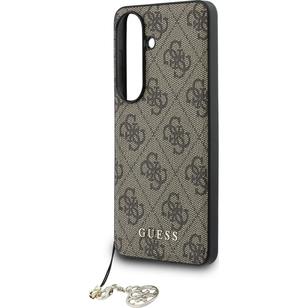 Handyhülle für Galaxy S26, Guess Charms Collection MagSafe, Braun