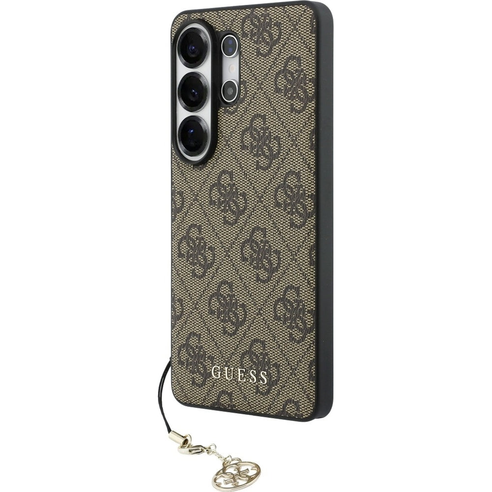 Handyhülle für Galaxy S26 Ultra, Guess Charms Collection MagSafe, Braun